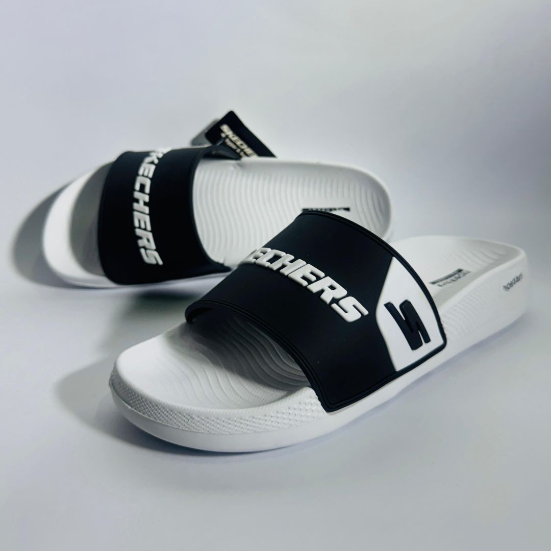Skechers White Sole Slider