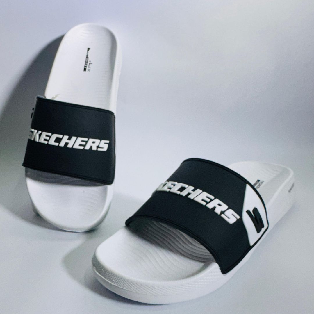 Skechers White Sole Slider