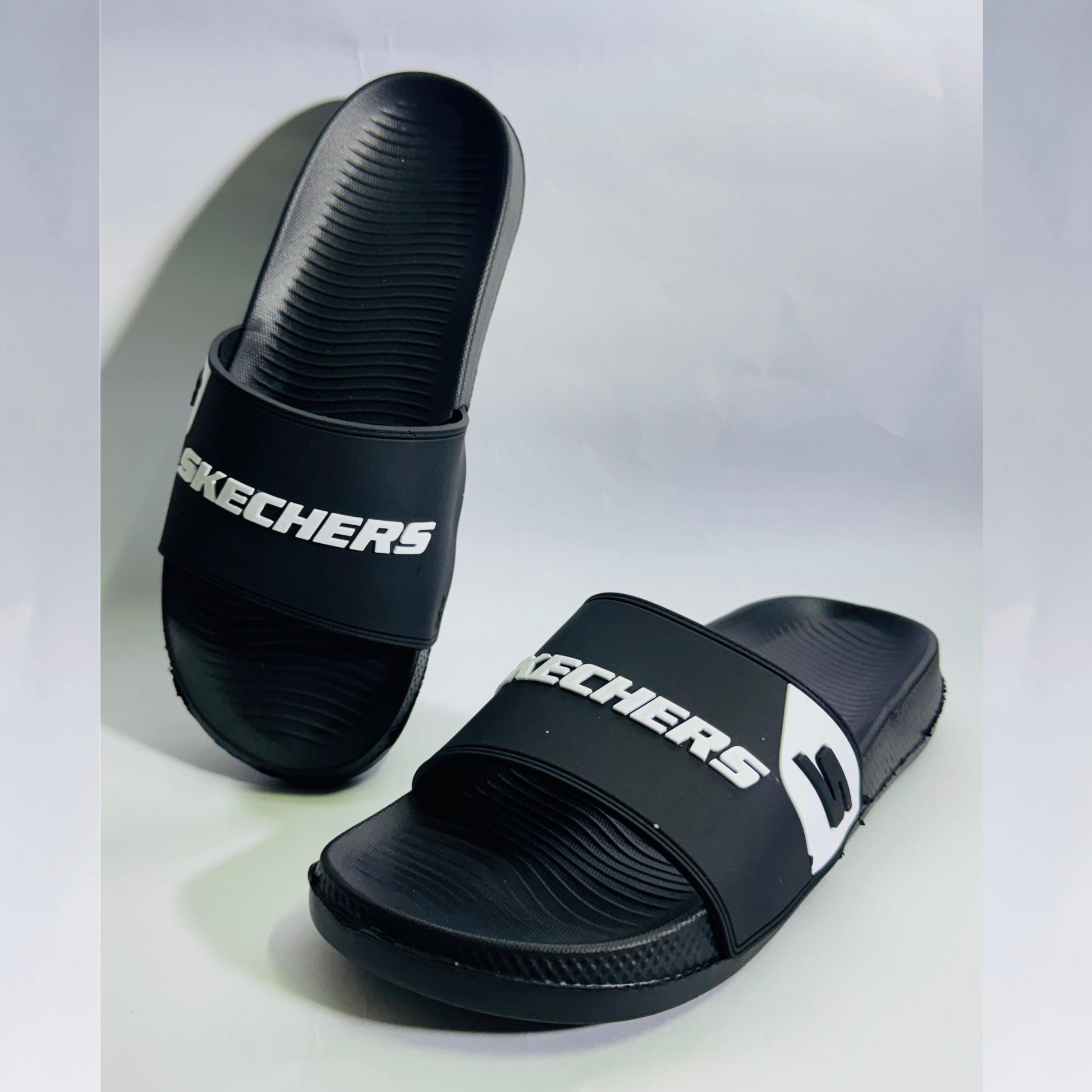 Skecher Black Sole Slider