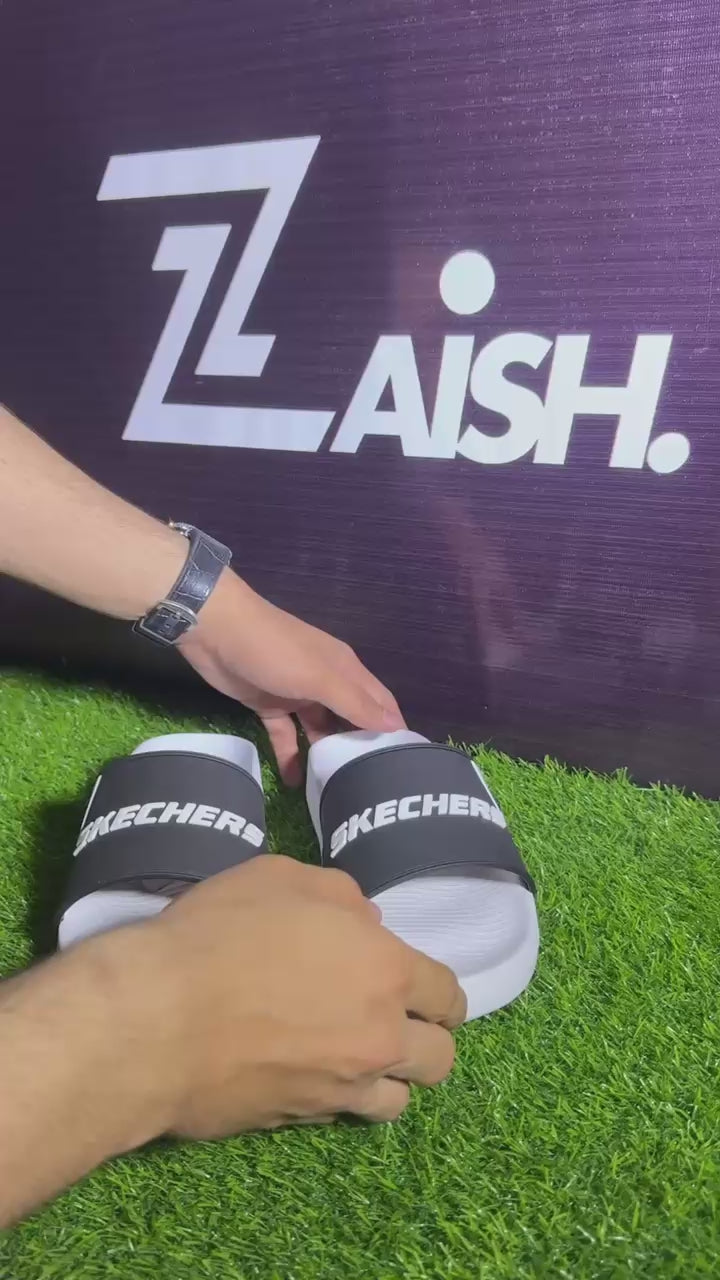 Skechers White Sole Slider
